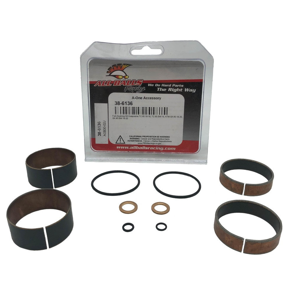 New ALL BALLS Fork Bushing Kit For GAS-GAS MC 85 38-6136 | Australian Moto Spares