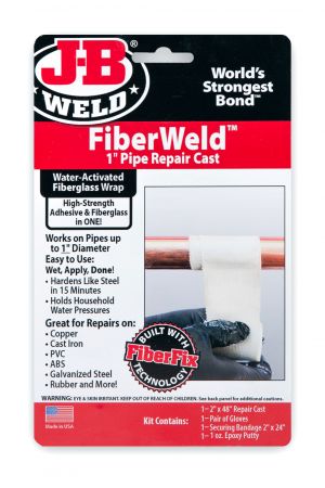 J-B WELD Fiberweld High-Strength Fiberglass Wrap Pipe Repair Cast 1