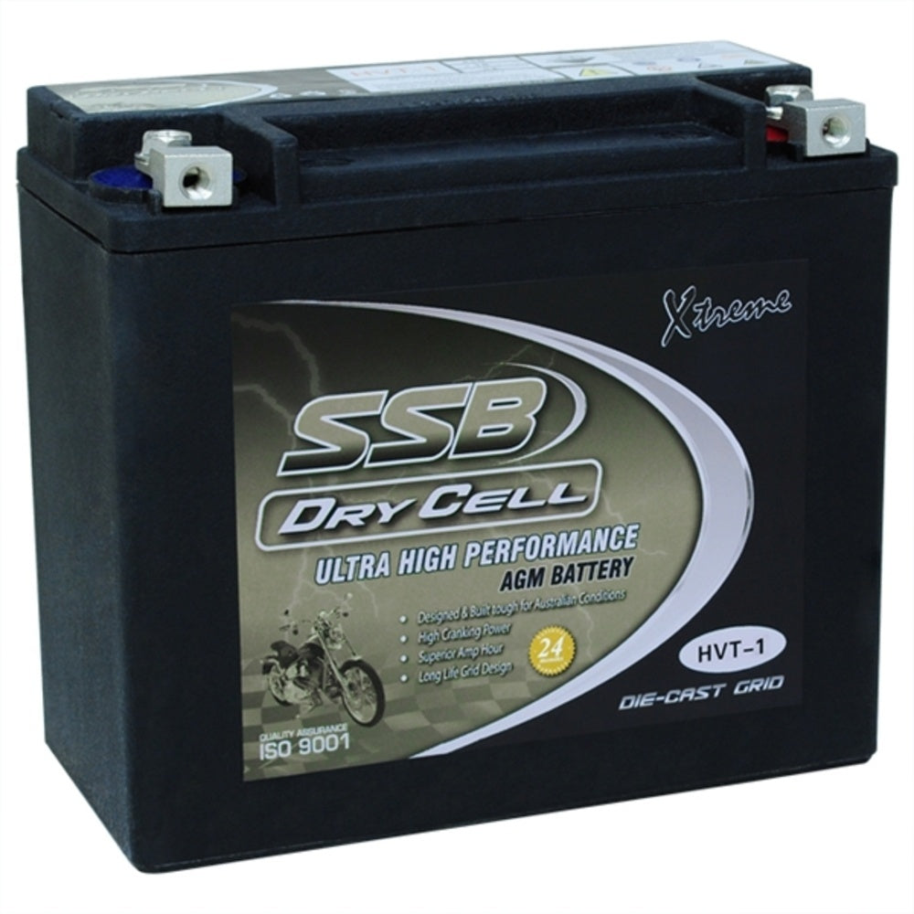 New SSB 12 Volt Dry Fit High Performance Heavy Duty AGM Batterie 4-HVT-1
