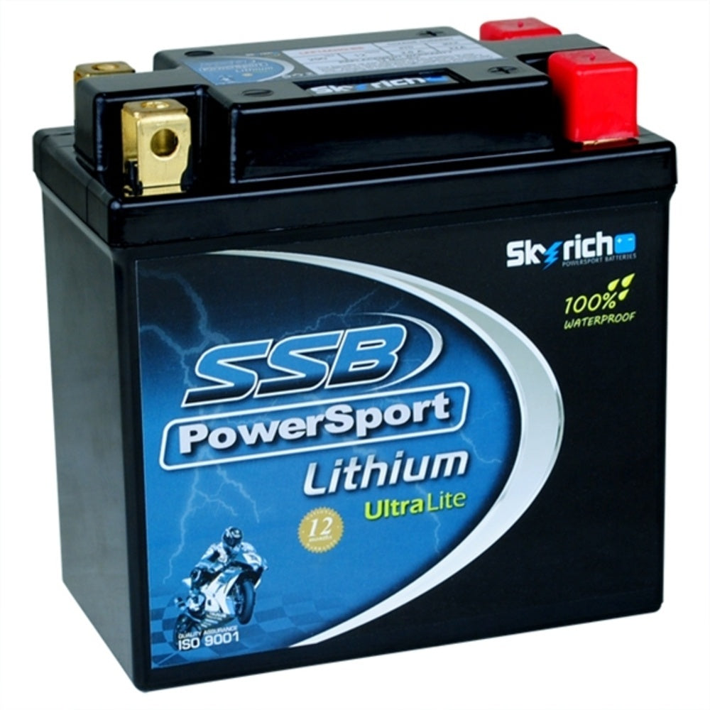 SSB Power Sport Lithium Battery - Ultralight For GILERA 500 NEXUS 4-LFP14AHQ-BS