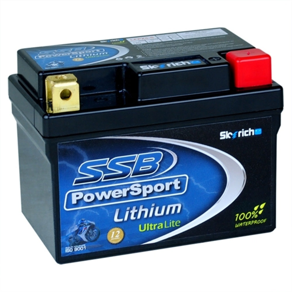 New SSB Power Sport Lithium Battery-Ultralight For ITALJET 50 TORPEDO 4-LFP5L-BS