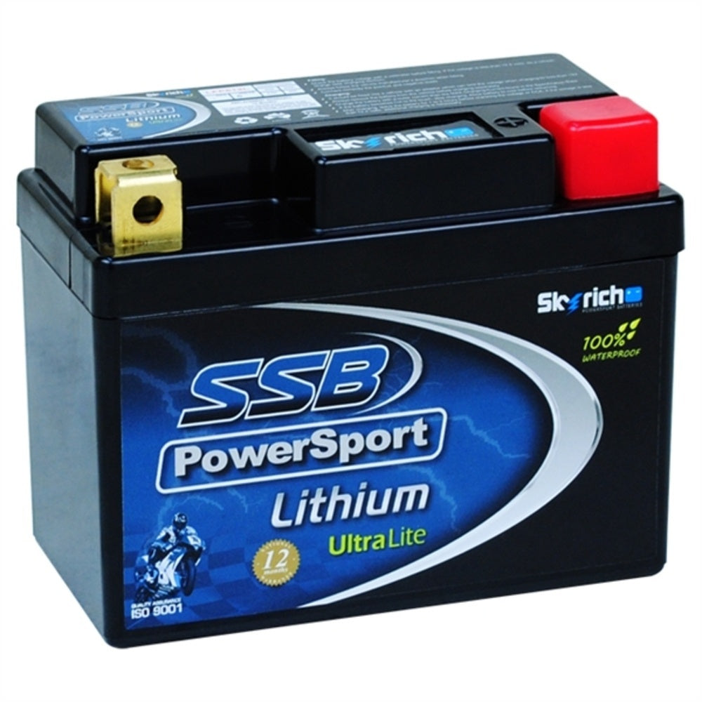 New SSB Power Sport Lithium Battery - Ultralight For BMW R 26, R 27 4-LFP612L