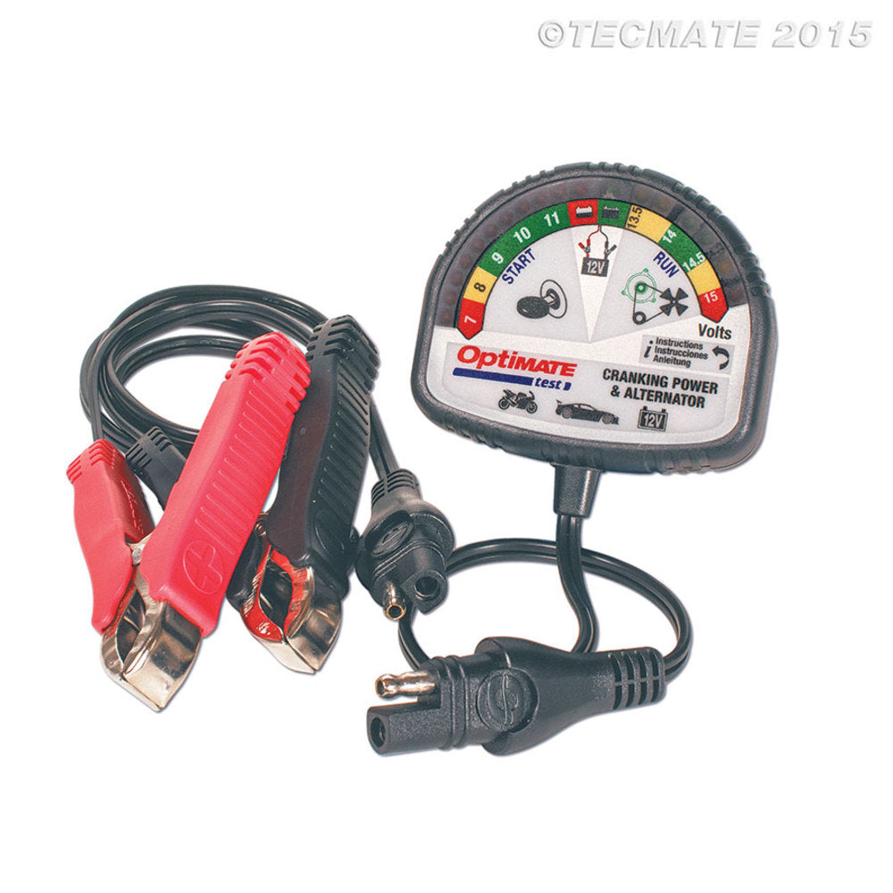 New OPTIMATE Cranking Power & Alternator Tester 4-TS121
