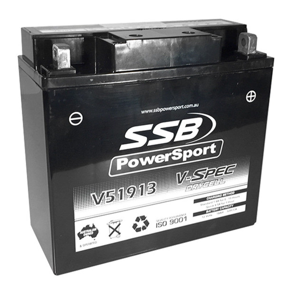 New SSB 12 Volt V-Spec High Perform AGM Battery For BMW 4-V51913