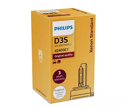 New Philips Globe D3S 35W Single Box (42403C1)