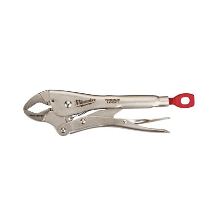 Milwaukee 254mm 10In Torq Lock Maxbite Curved Jaw Locking Pliers W/ Durable Grip