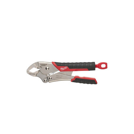 Milwaukee 254mm 10In Torq Lock Maxbite Curved Jaw Locking Pliers W/Durable Grip