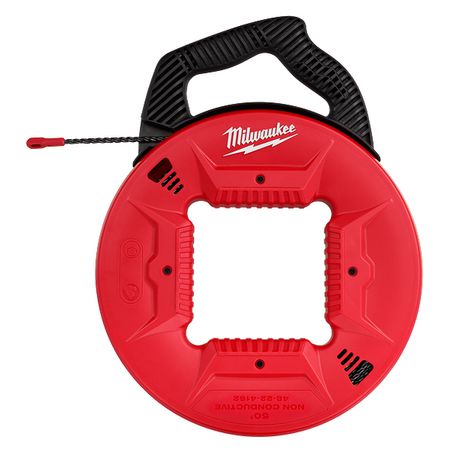 New Milwaukee Polyester Fish Tape Plastic Tip 50Ft (15M) - 48224162