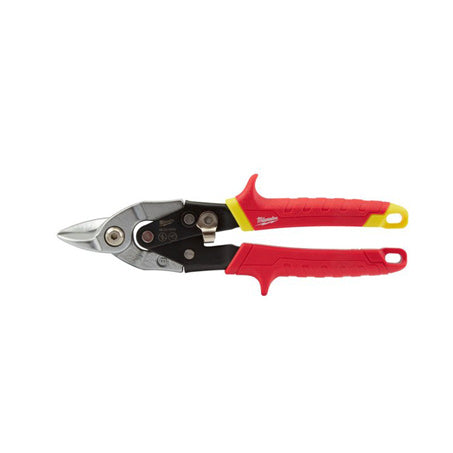 Milwaukee Chrome Plated Bulldog Aviation Ergonomic Grip Snips Cutter 48224500