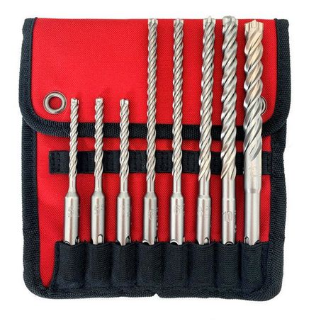 New Milwaukee Sds Plus Drill Bit Set 8Pc - 49323555