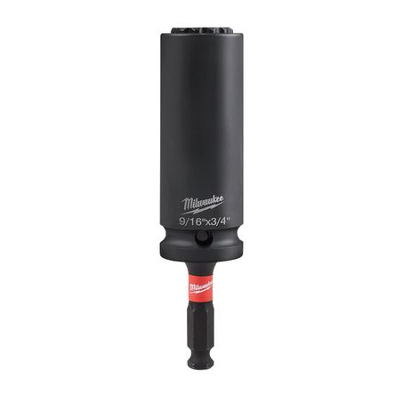 New Milwaukee Shockwave Lineman'S 12Pt 2-In-1 Socket - 49665121
