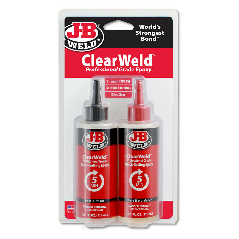 New J-B WELD Professional Grade Clearweld Pro Size 118ml Bottle 50240H