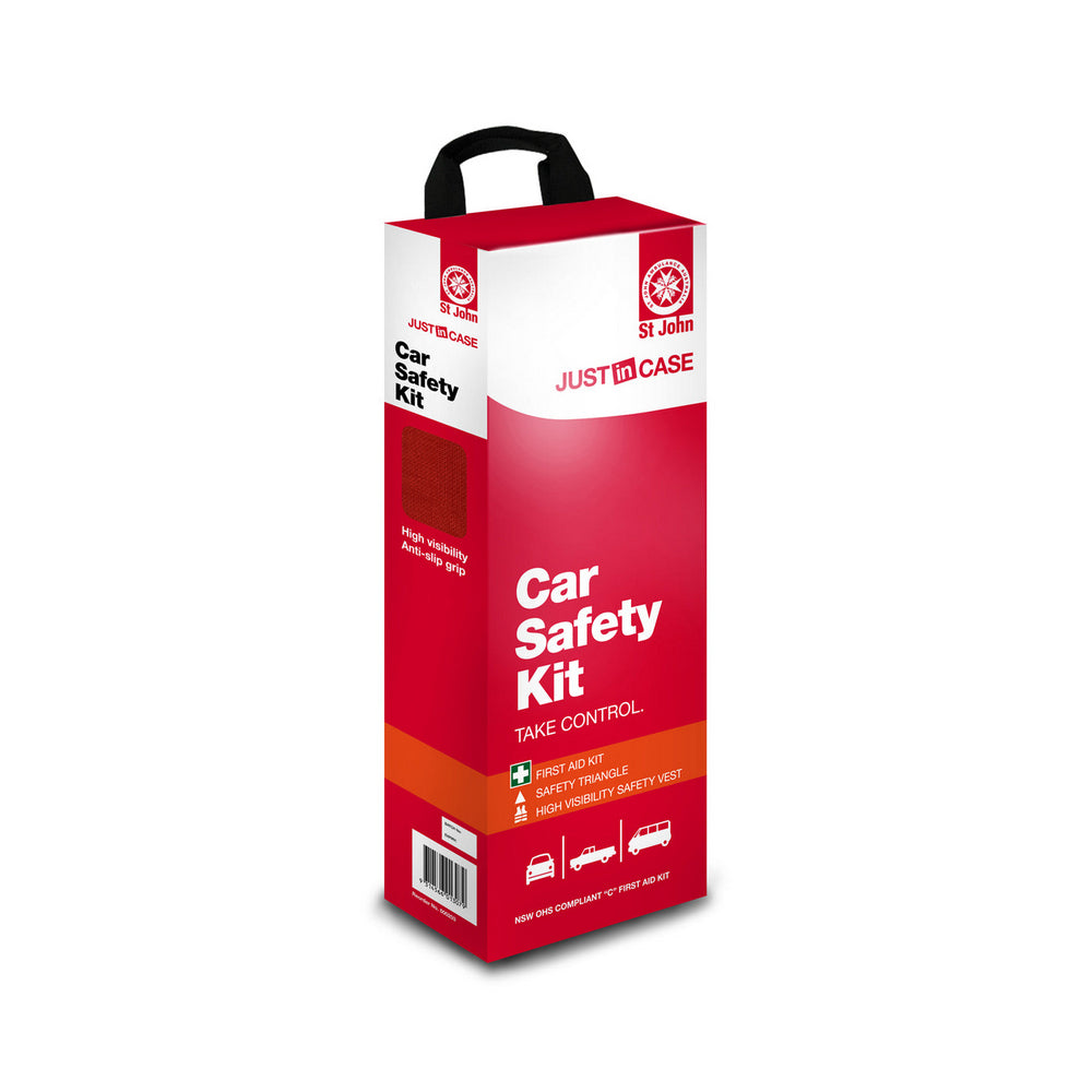New ST JOHN AMBULANCE Car Safety Kit & First Aid Kit, Vehicle Kit #600203 | Australian Moto Spares