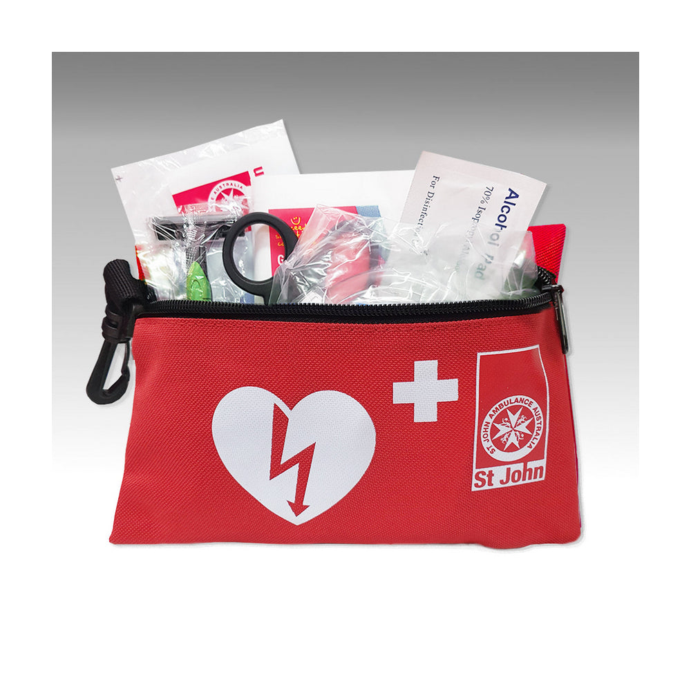 New ST JOHN AMBULANCE AED Ready Kit, Automated Electronic Defibrillator #618008 | Australian Moto Spares