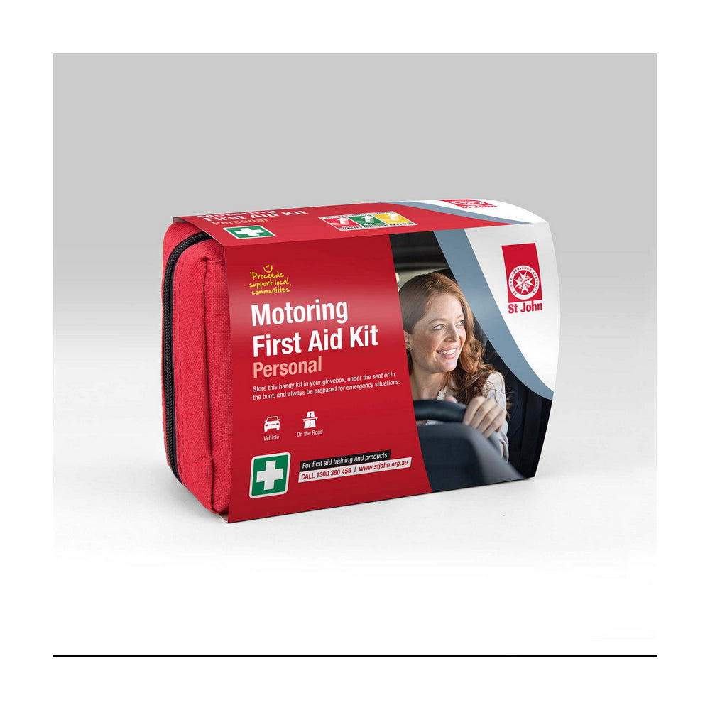 New ST JOHN AMBULANCE Motoring First Aid Kit #677401 | Australian Moto Spares