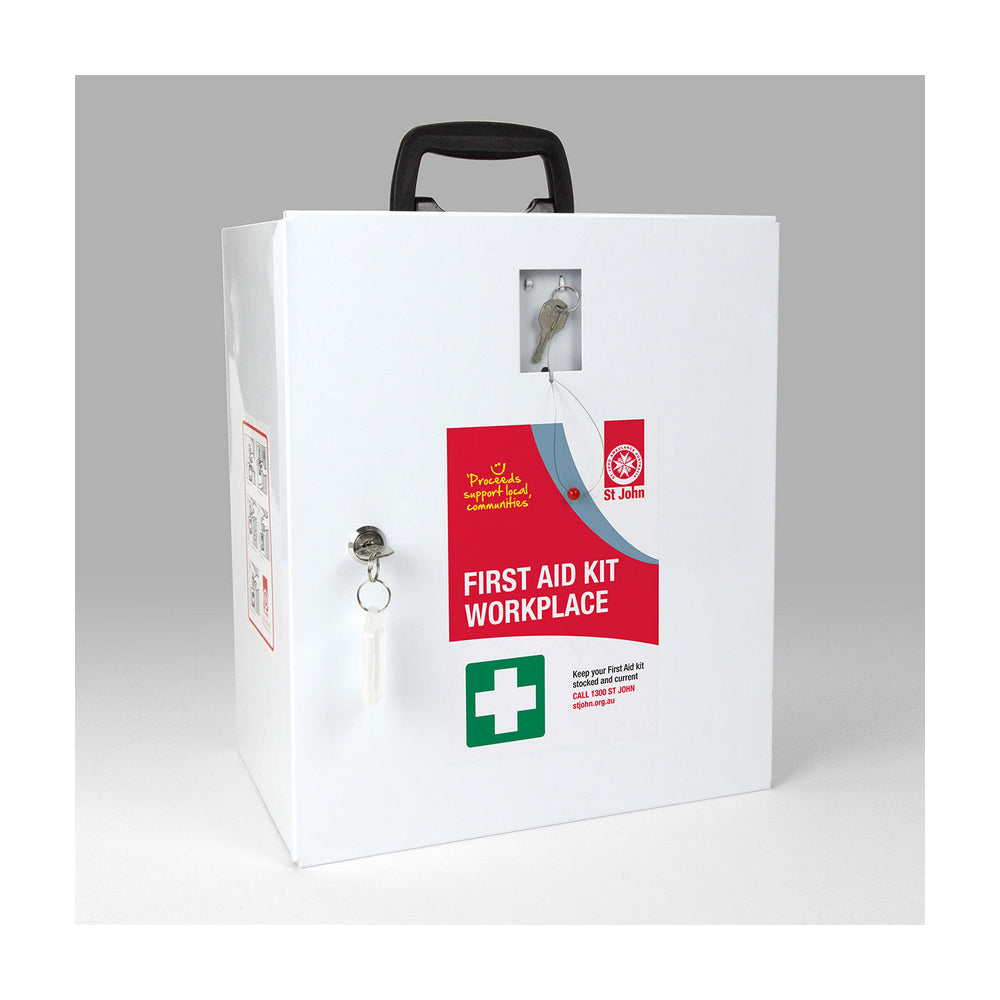New ST JOHN AMBULANCE Workplace National First Aid Kit Wall Mounted #677501 | Australian Moto Spares