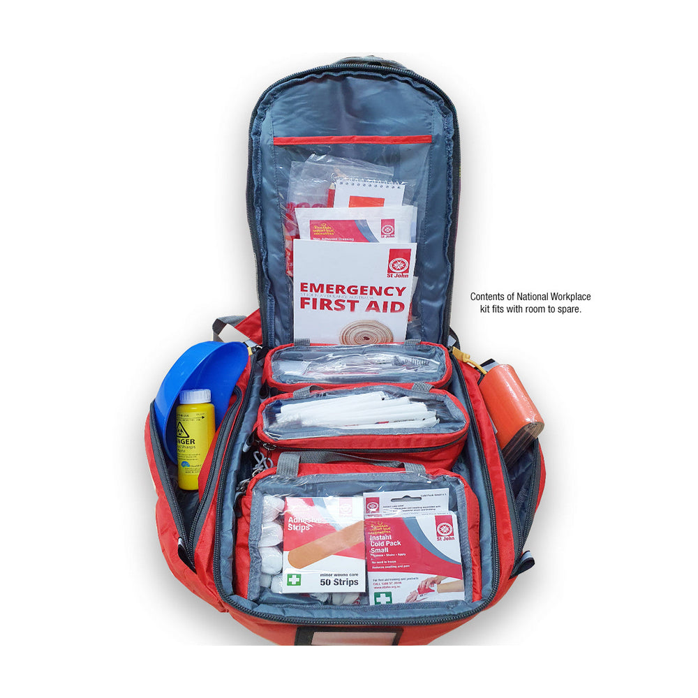 New ST JOHN AMBULANCE Workplace National Mobile First Aid Pack #677504 | Australian Moto Spares