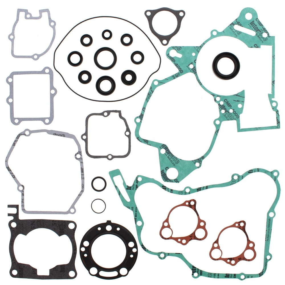New VERTEX Gasket Kit - Complete with Oil Seals For HONDA CR125R 811243