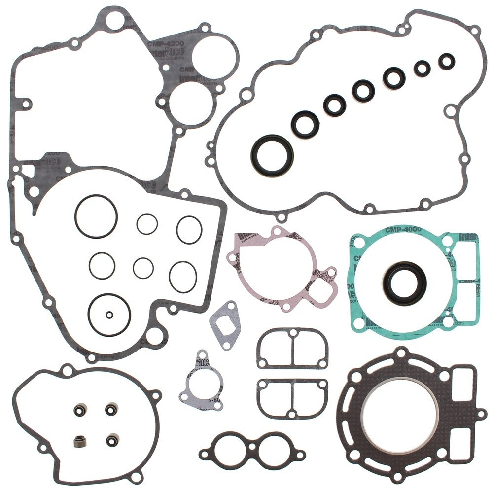 VERTEX Gasket Kit - Complete with Oil Seals For KTM 250 EXC RACING 4T 811316