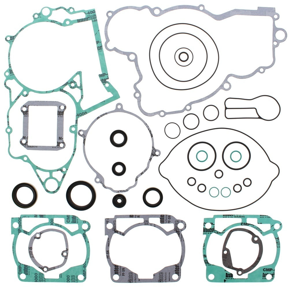 VERTEX Gasket Kit - Complete with Oil Seals For KTM 300 EXC, 300 EXC-E 811326