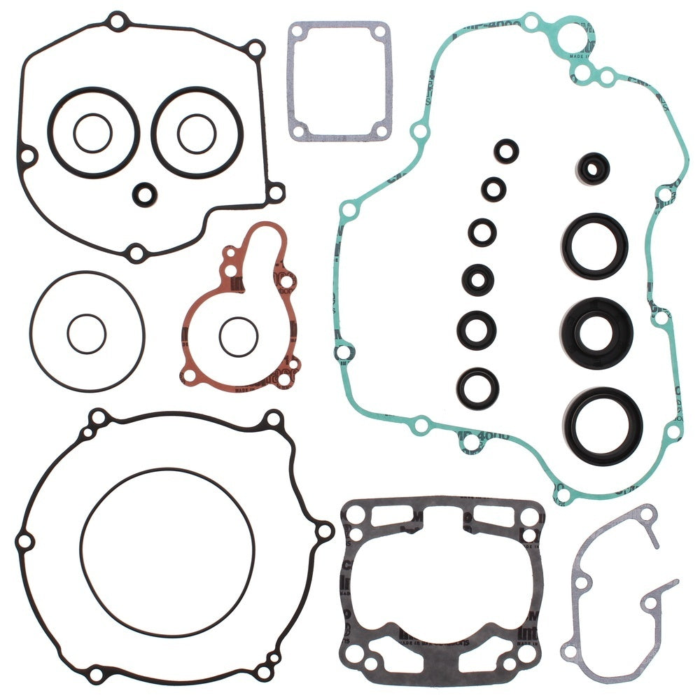 New VERTEX Gasket Kit - Complete with Oil Seals For KAWASAKI KX125 811430