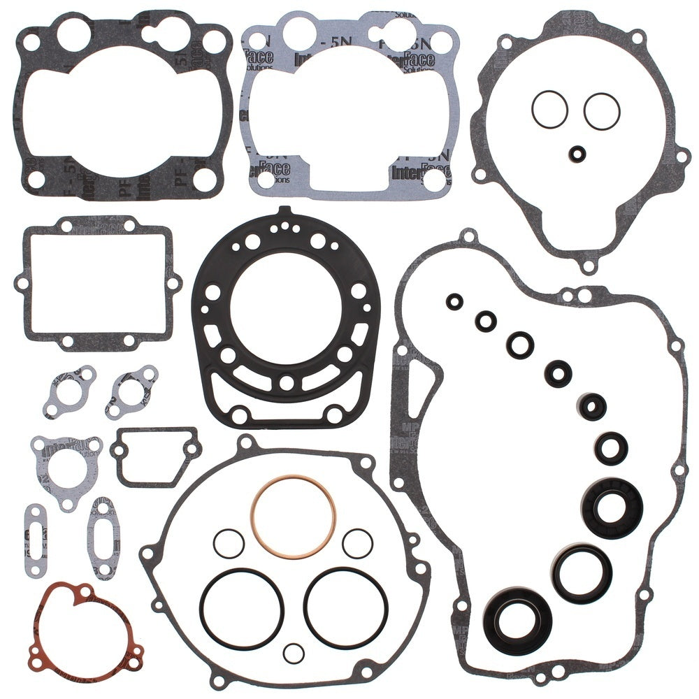 New VERTEX Gasket Kit - Complete with Oil Seals For KAWASAKI KX250 811455