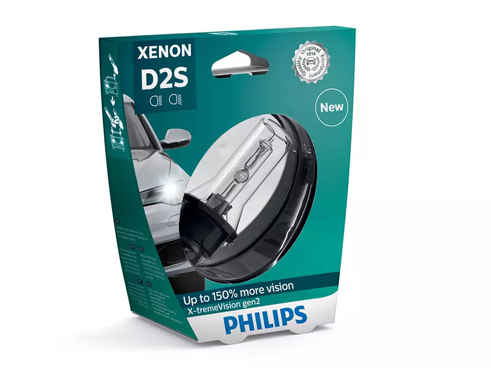 New Philips Globe D2S X-Tremevision Gen2 (85122Xv2S1)