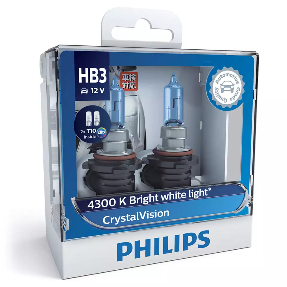 New Philips Globe Hb3 2Pk With Led T10 Park Globes (9005Cvsl)