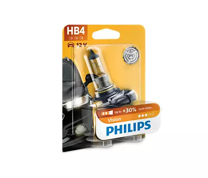 New Philips Globe Hb4 12V 55W P22D Single Blister Pack (9006Prb1)