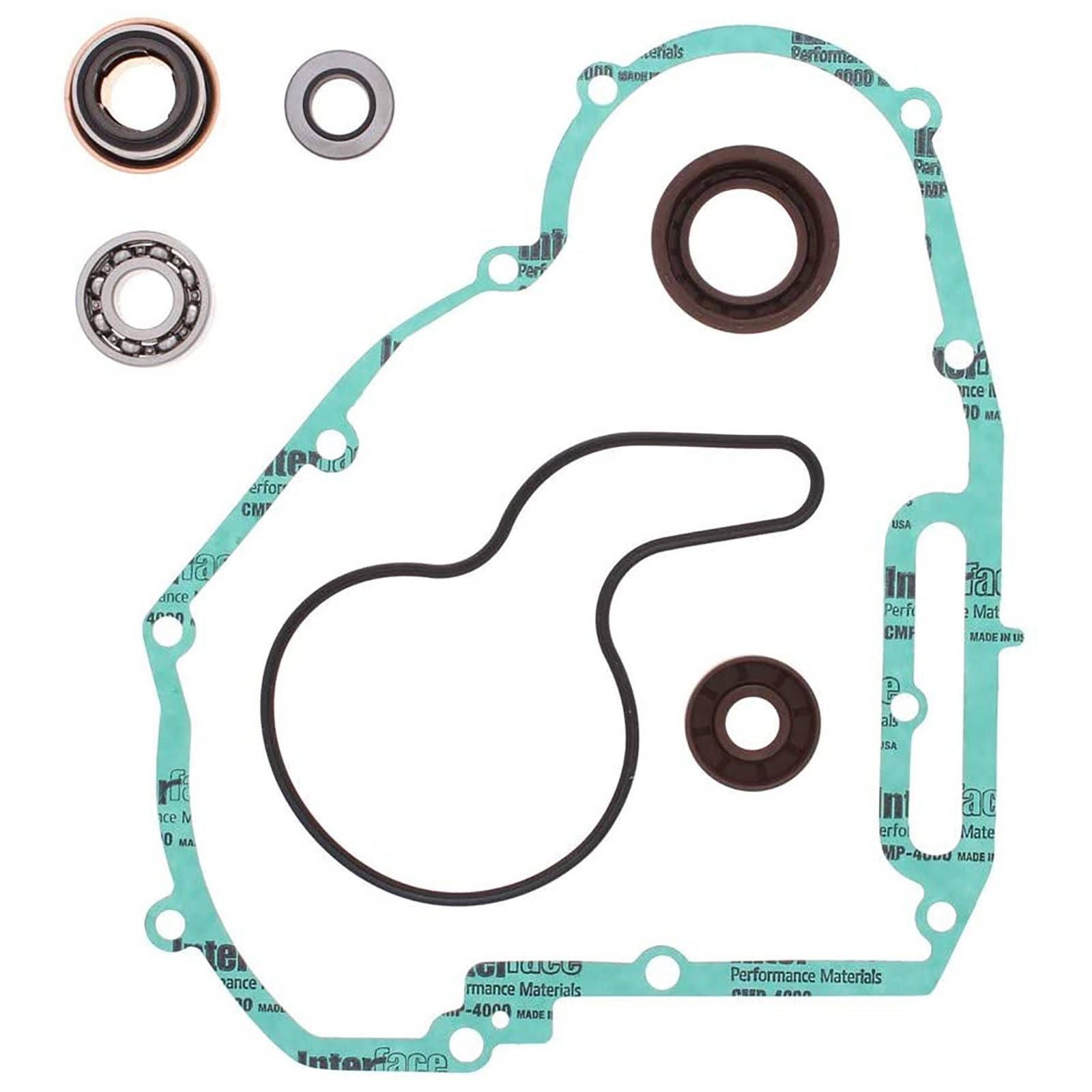VERTEX Water Pump Rebuild Kit For Polaris Ranger 800 EFI CREW 2011 #ABWR821962