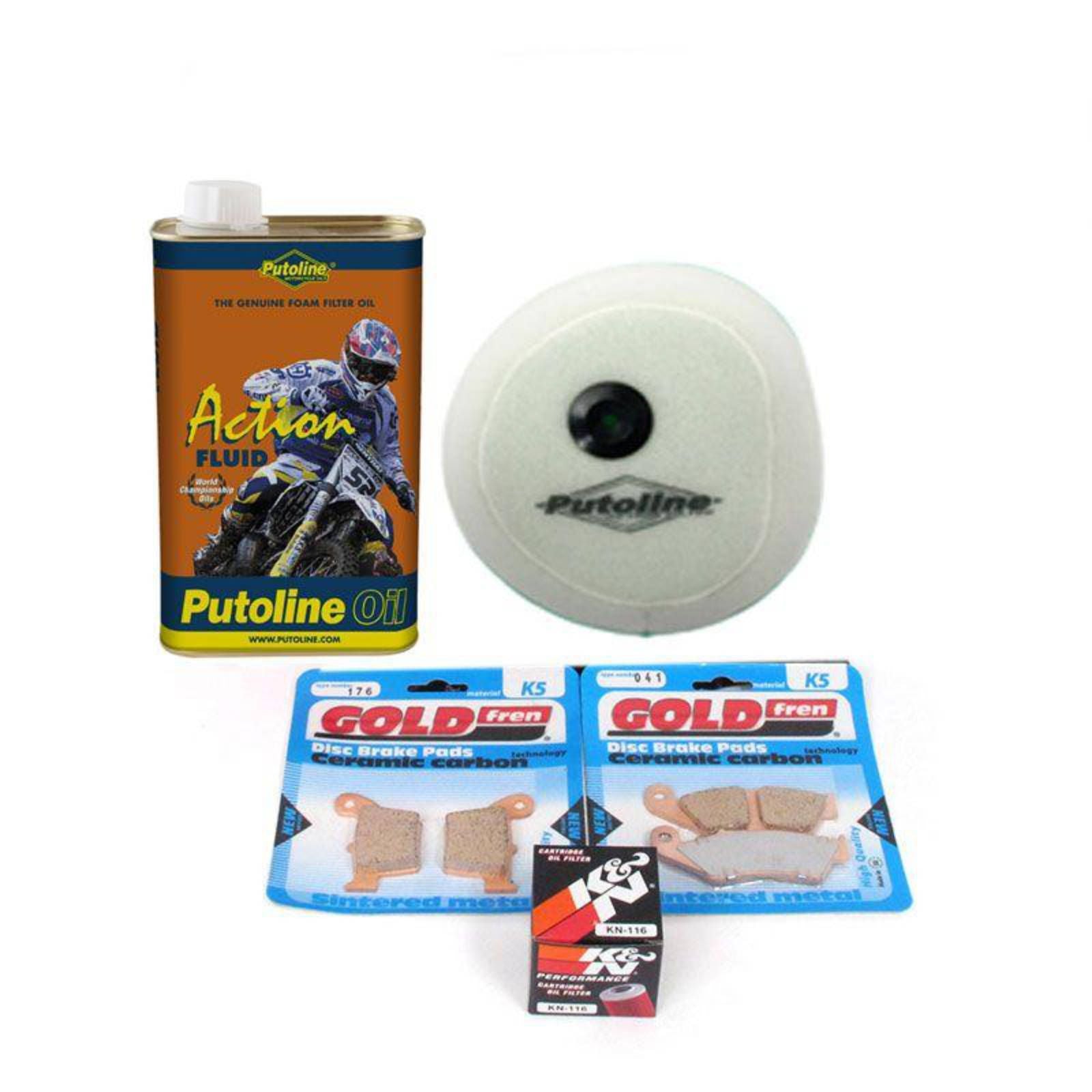 New WHITES Sevice Kit For Betamotor RR 430 4T 2015-2016 #BSKBE020