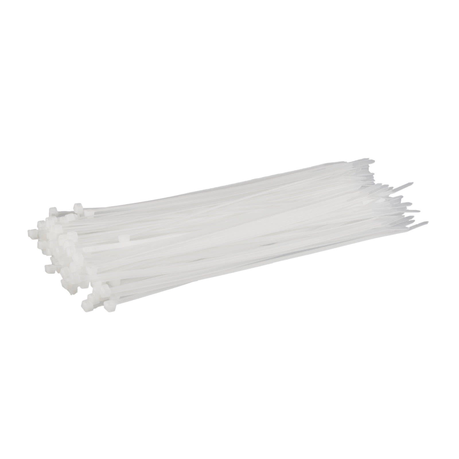 New WHITES Cable Ties 100 x 2.5mm (100/Bag) White #CT100W