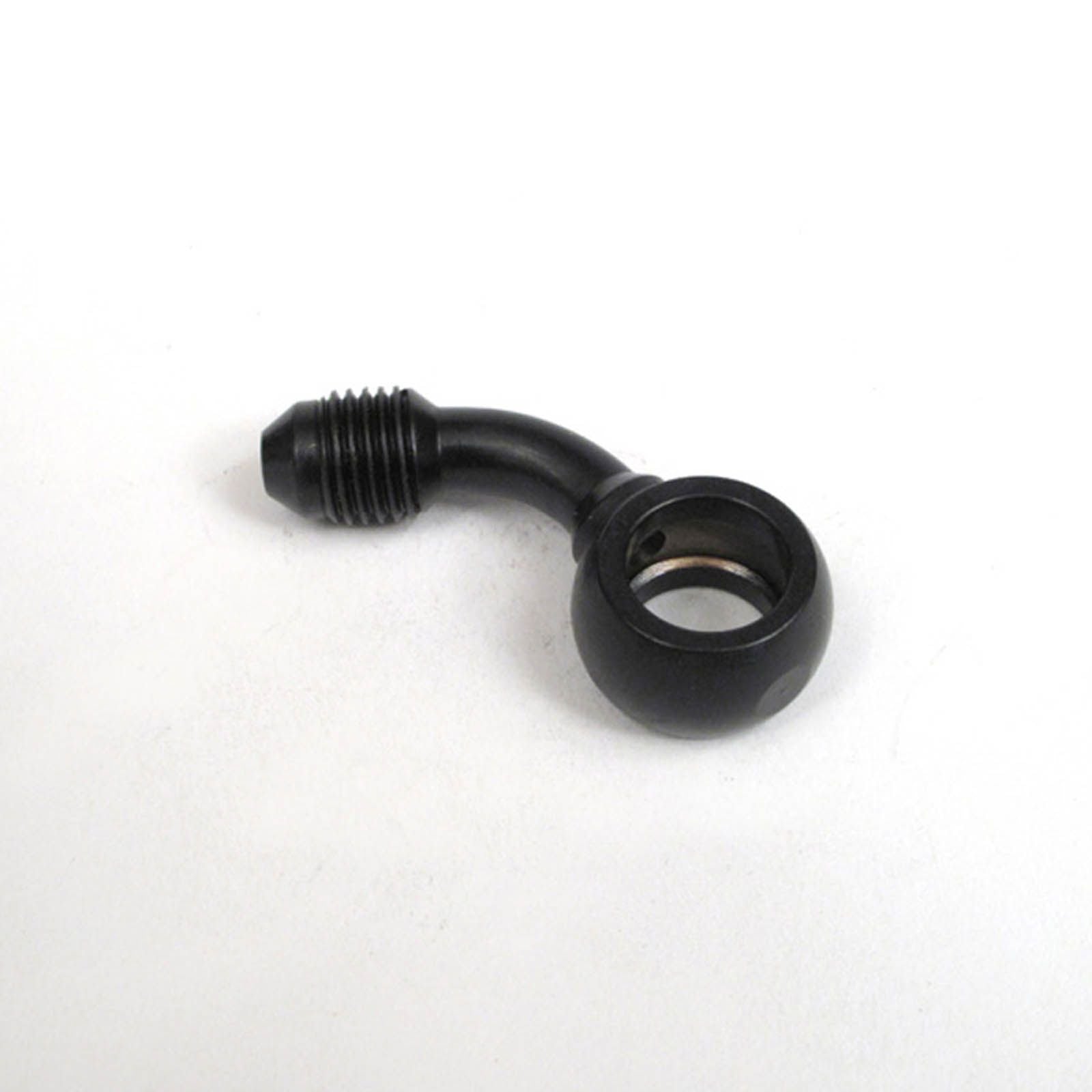 New WHITES Brake - 10mm Banjo - 45°@90 - Steel Black #DBF10B4590K