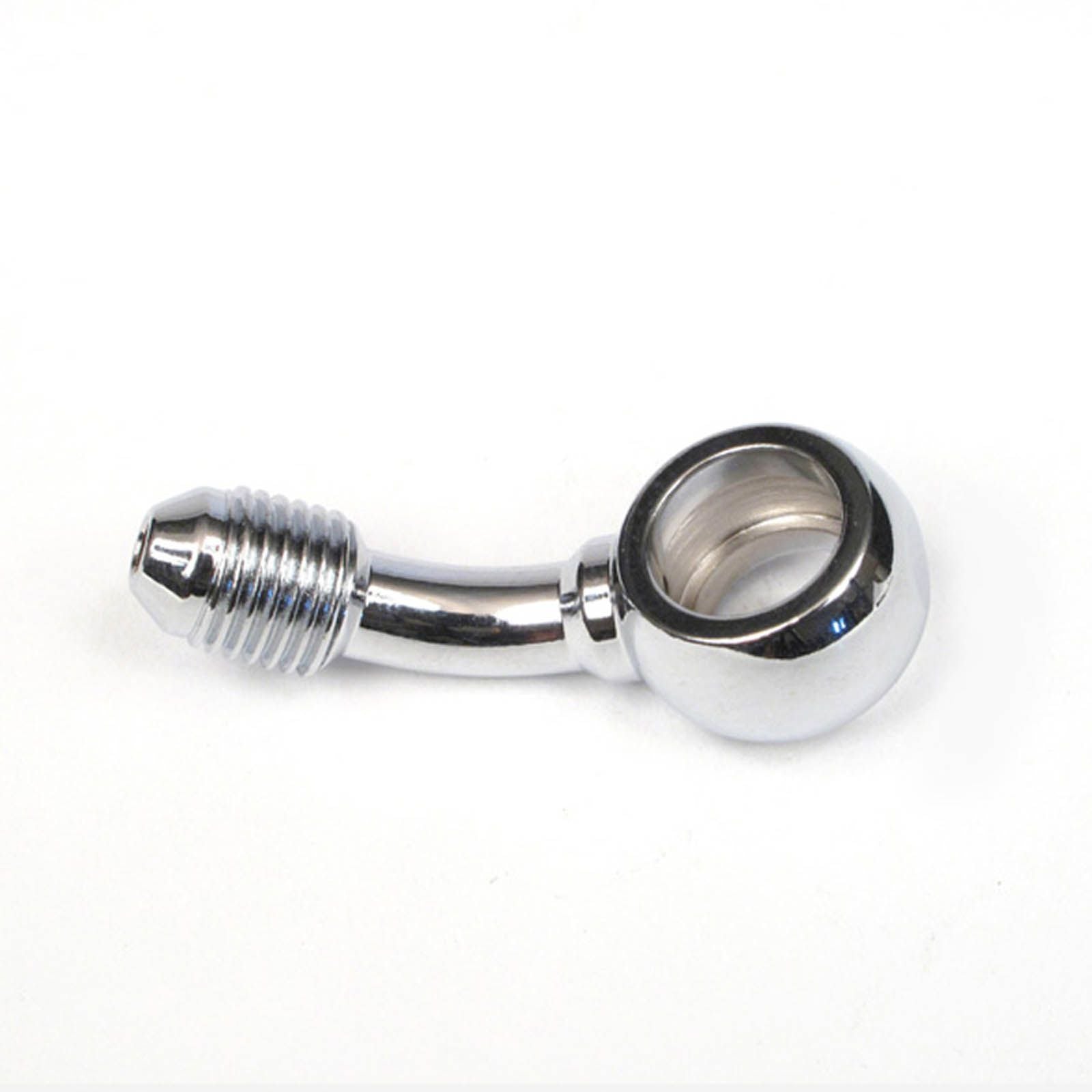 New WHITES Brake - 10mm Banjo - 45° - Chrome Steel #DBF10B45