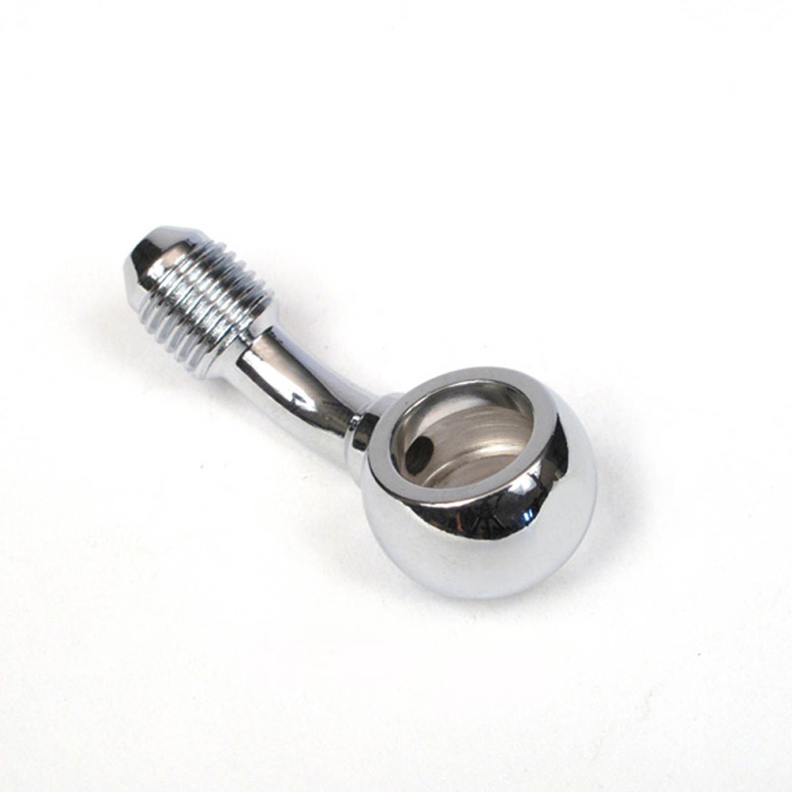 New WHITES Brake - 10mm Banjo - 45° - Chrome Steel #DBF10B45