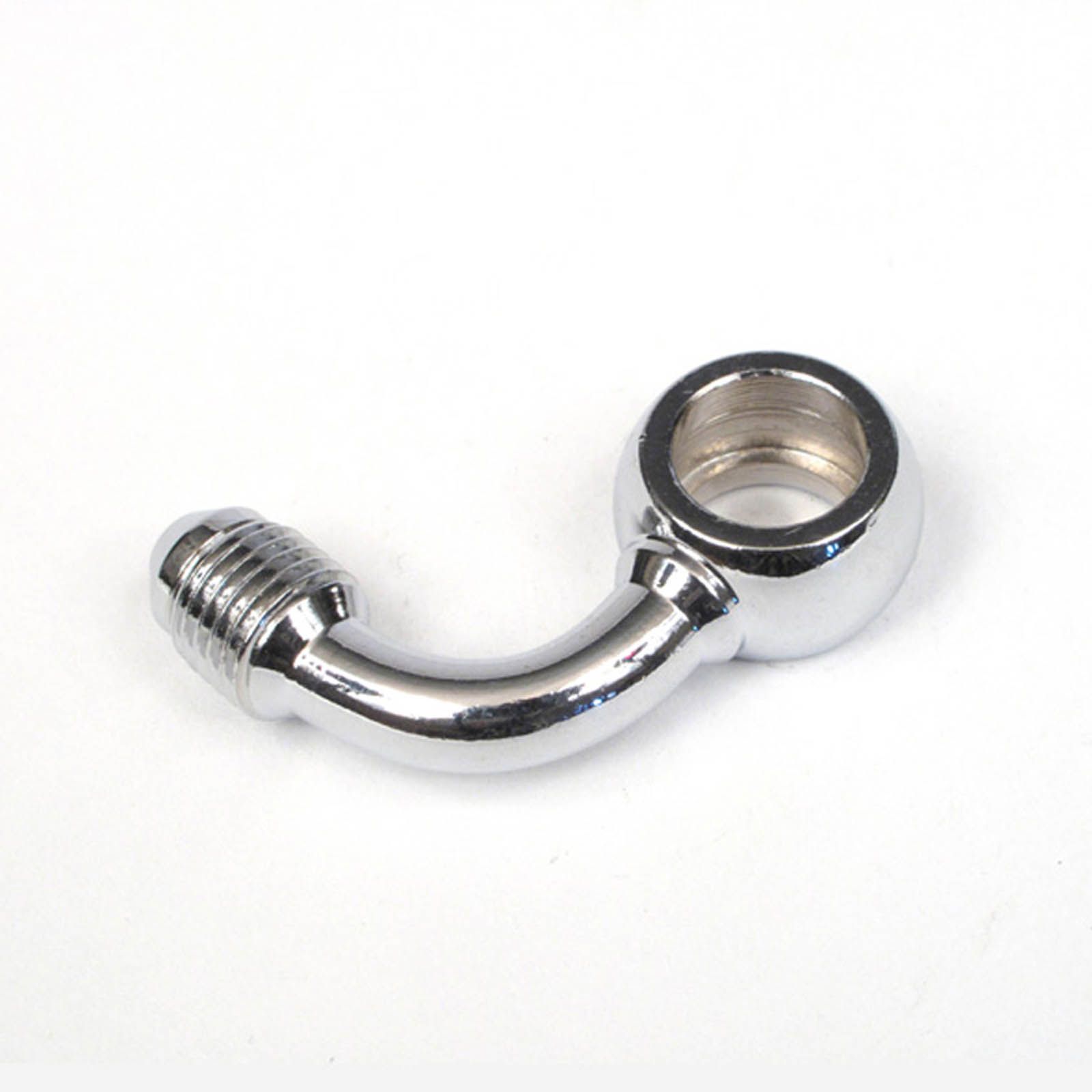 New WHITES Brake - 10mm Banjo - 90°@90 - Chrome Steel #DBF10B9090