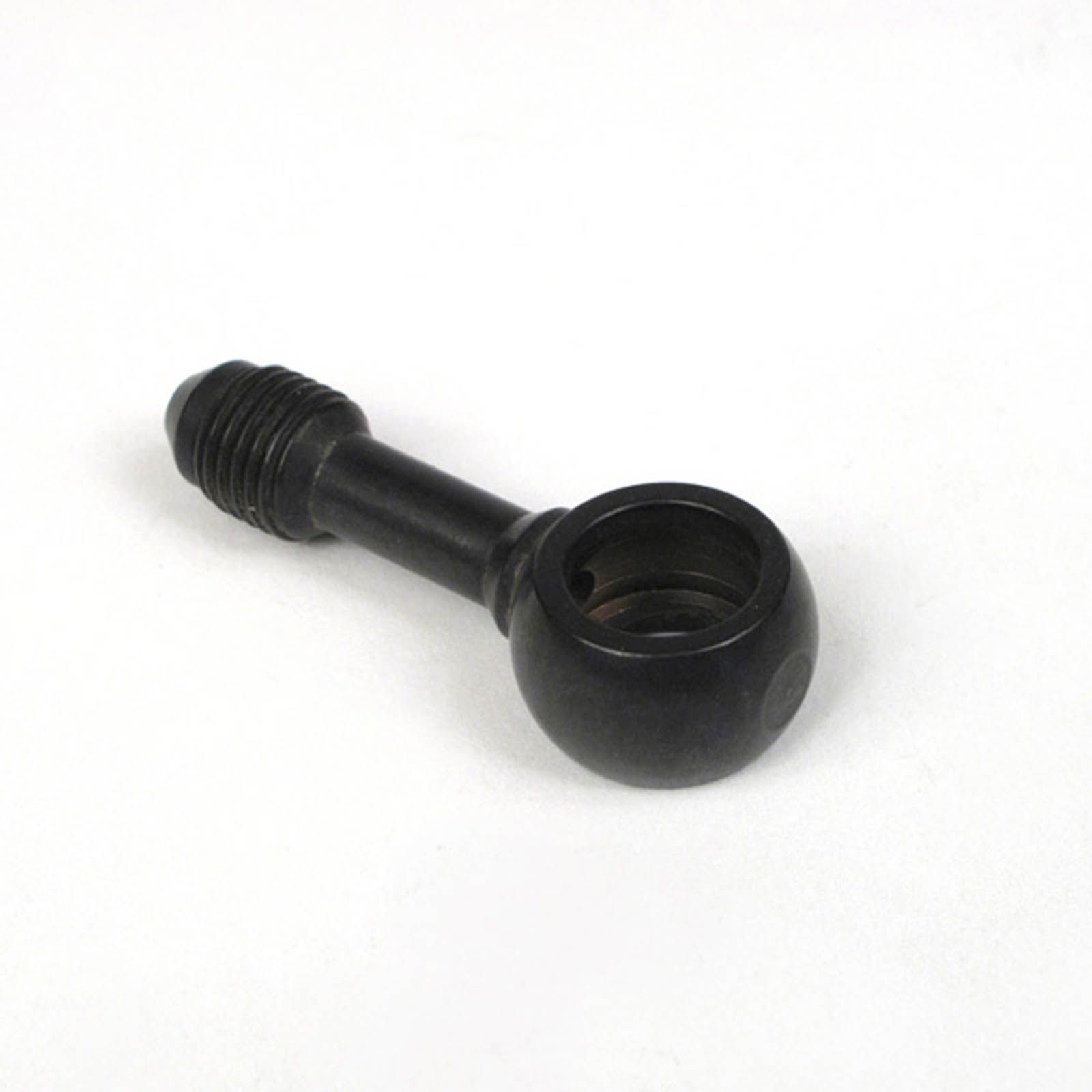 New WHITES Brake - 10mm Banjo - Straight - Steel Black #DBF10BSK