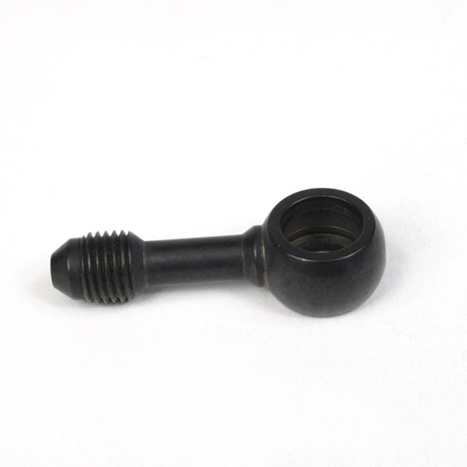 New WHITES Brake - 10mm Banjo - Straight - Steel Black #DBF10BSK