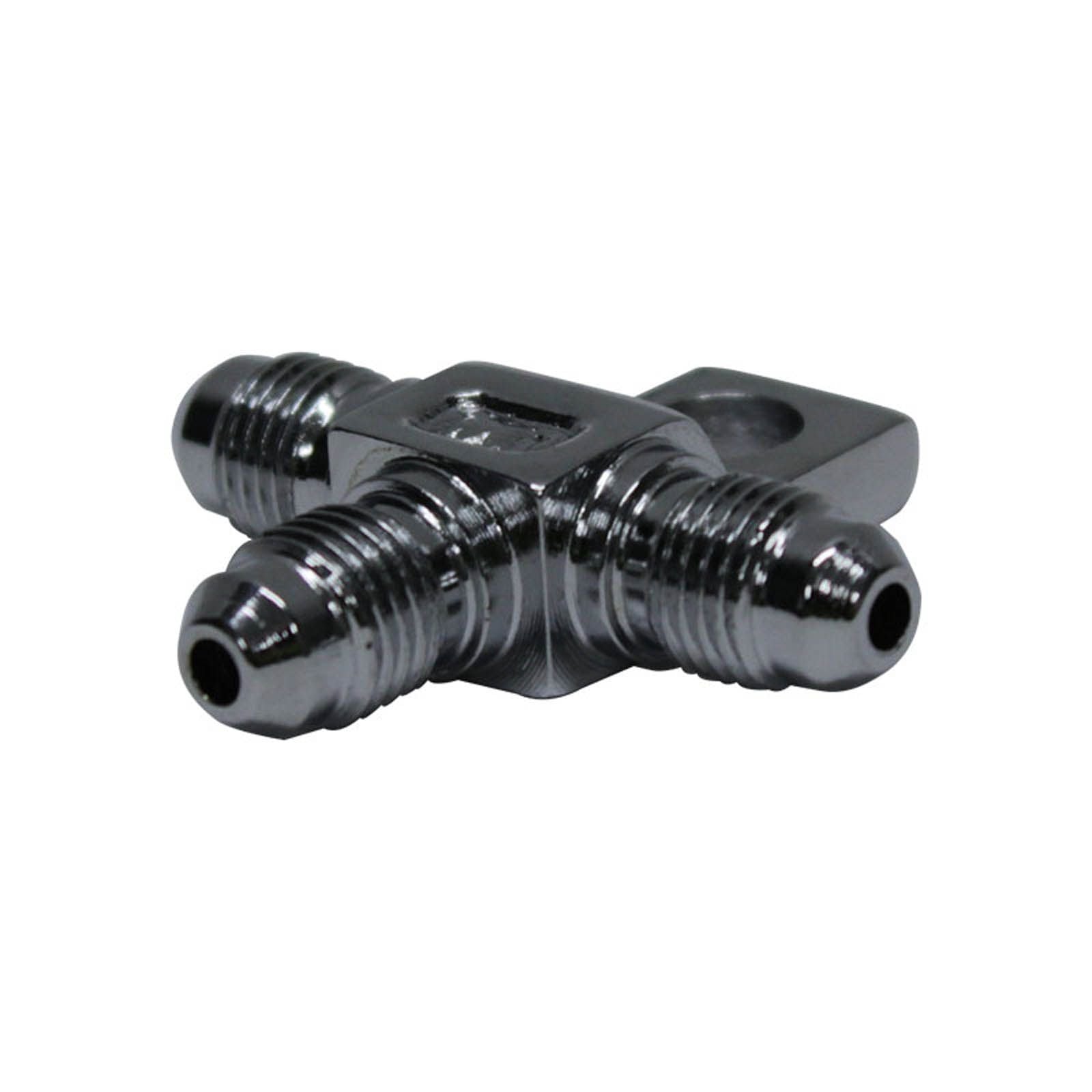 New WHITES Brake - Line Tee - Steel CHR #DBFT