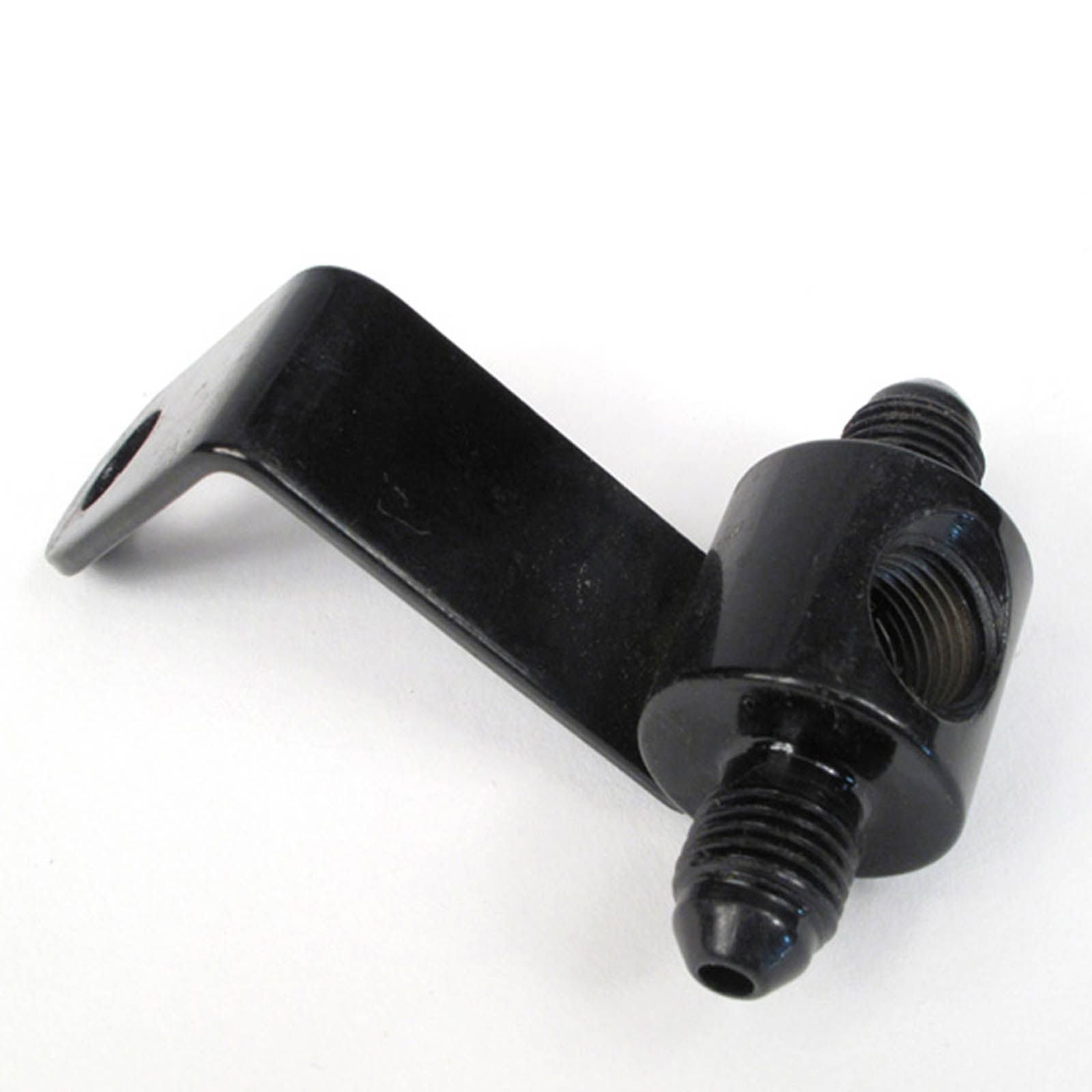 New WHITES Brake - Line Tee with Brake Switch Port - Steel Black #DBFTBLSK