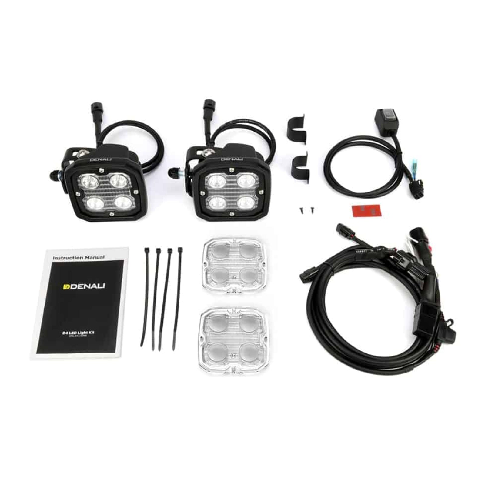 New DENALI D4 LED Light Kit - Datadim™ Technology - Pair #DEDNLD4KIT