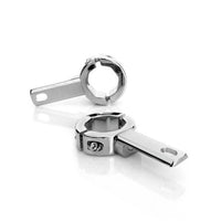 DENALI Engine Guard / Frame Light Mount/ 32-38mm Diametre Tubes - Chrome