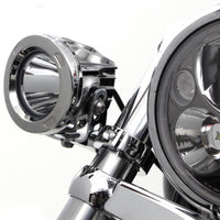 DENALI Conv Fork Tube Light Mount/ 39-49mm Diametre Tubes - Chrome DELAH0010600C