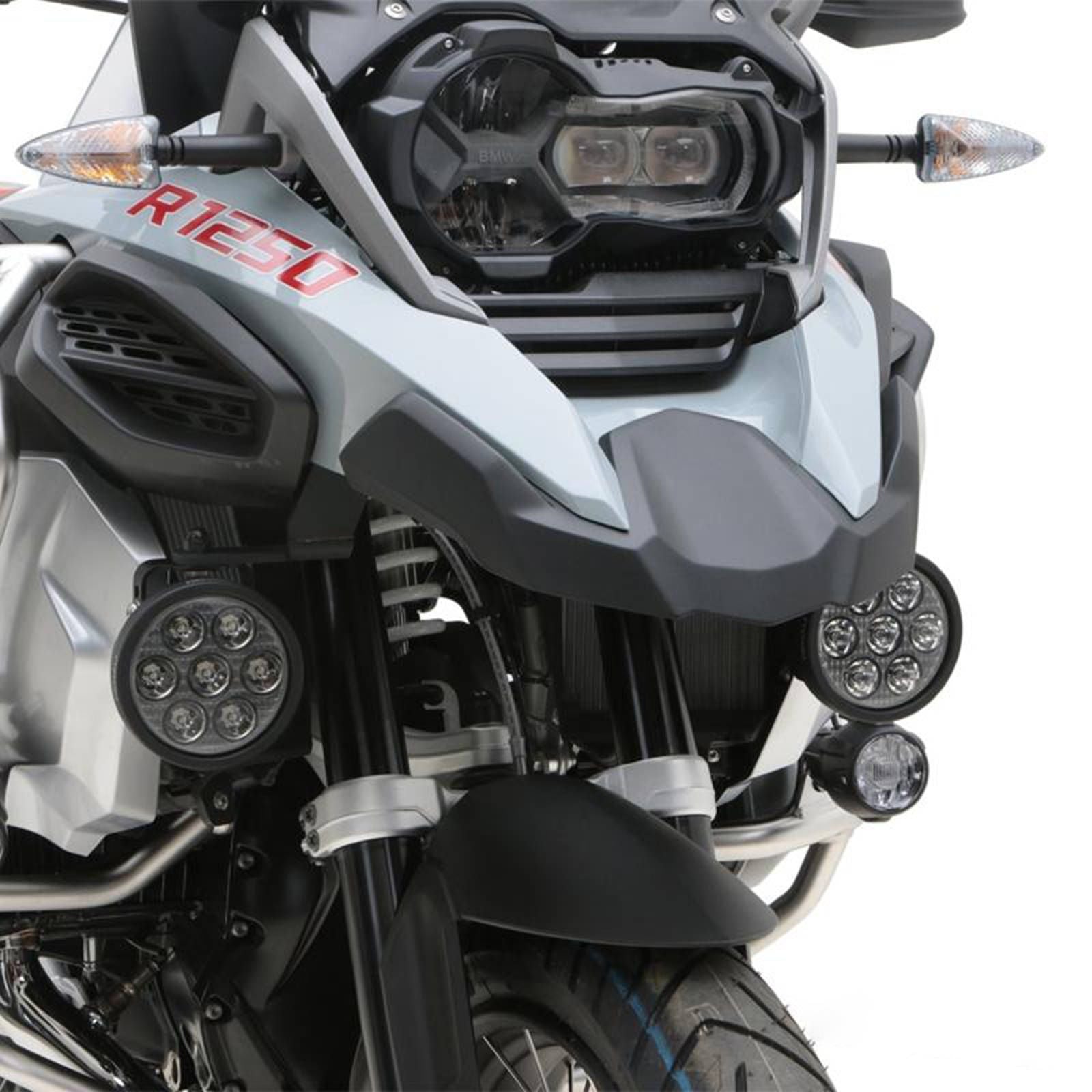 New DENALI Aux Light Mount Brackets For BMW R1250GSA 2019> #DELAH0711101