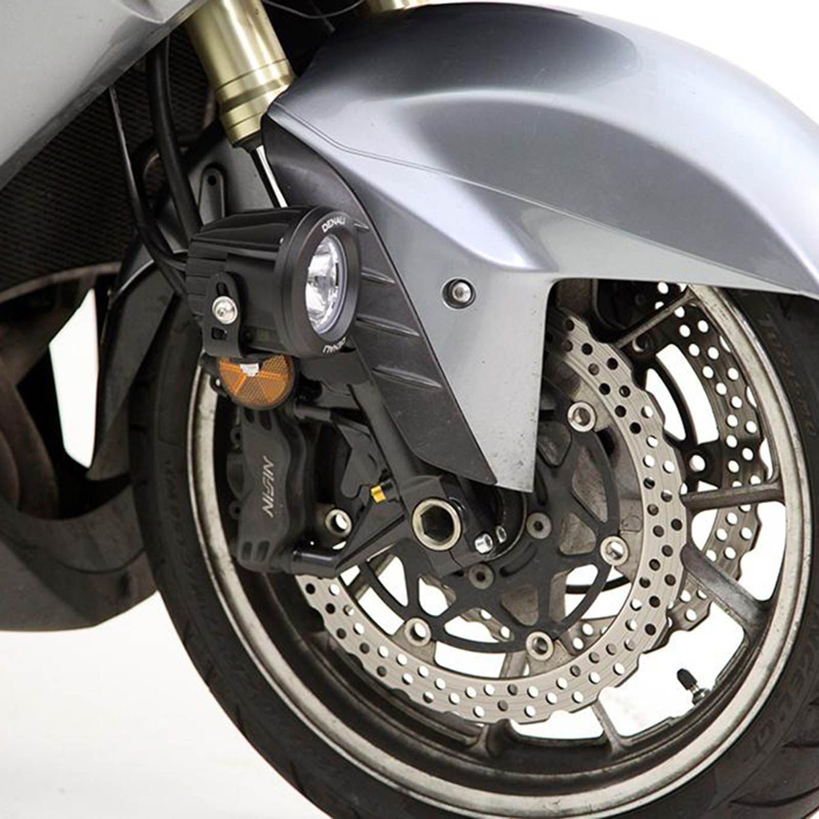 New DENALI AUX LIGHT MOUNT BRKTS KAW CNCOUR 1400 & GTR1400 '08- DELAH0810200