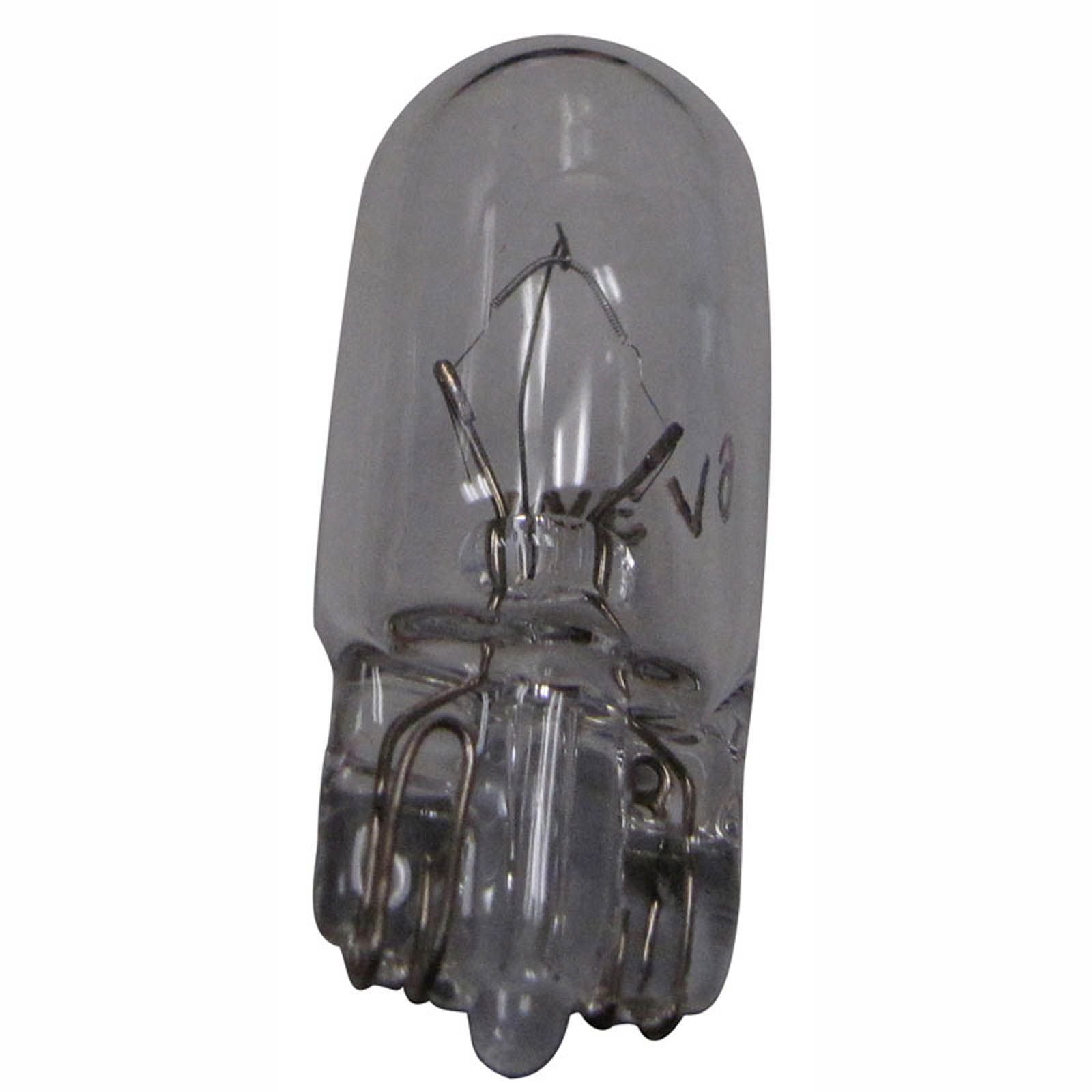 New WHITES Globes 12V 3.4W Instr Capless Wedge T10 (WB125) (Pack of 10) #ELB1253