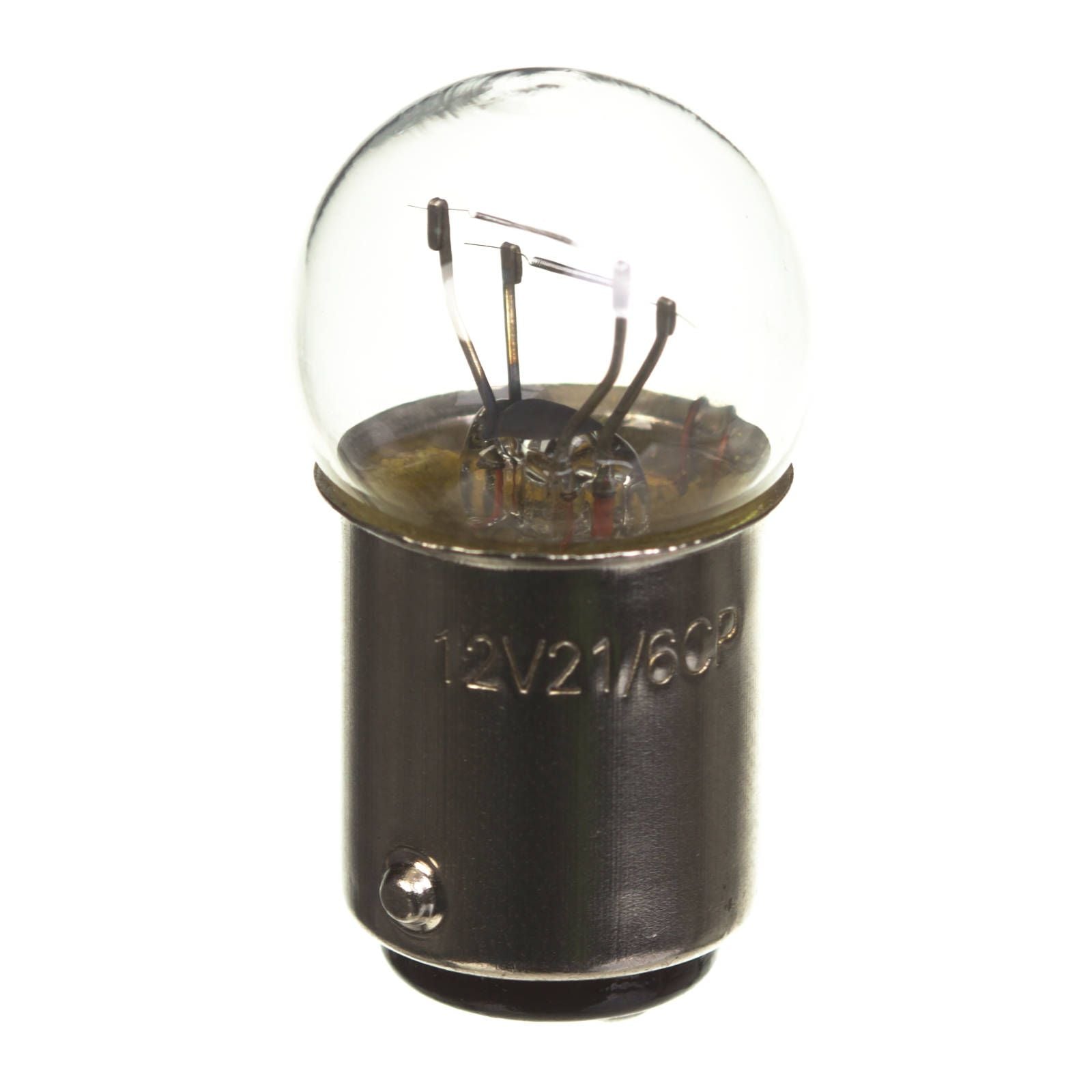 New WHITES Globes 12V 18/5W Stop/Tail Bayonet Sml Glass (A2189) (Pkt 10 #ELB1271