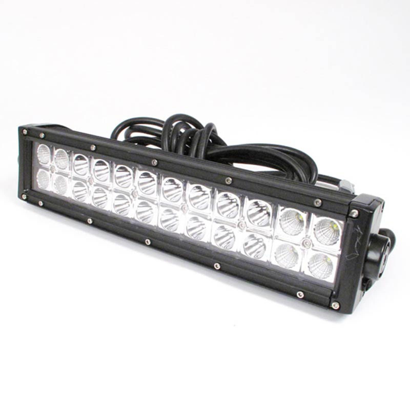 New WHITES LED Light Bar Double Row 13.5