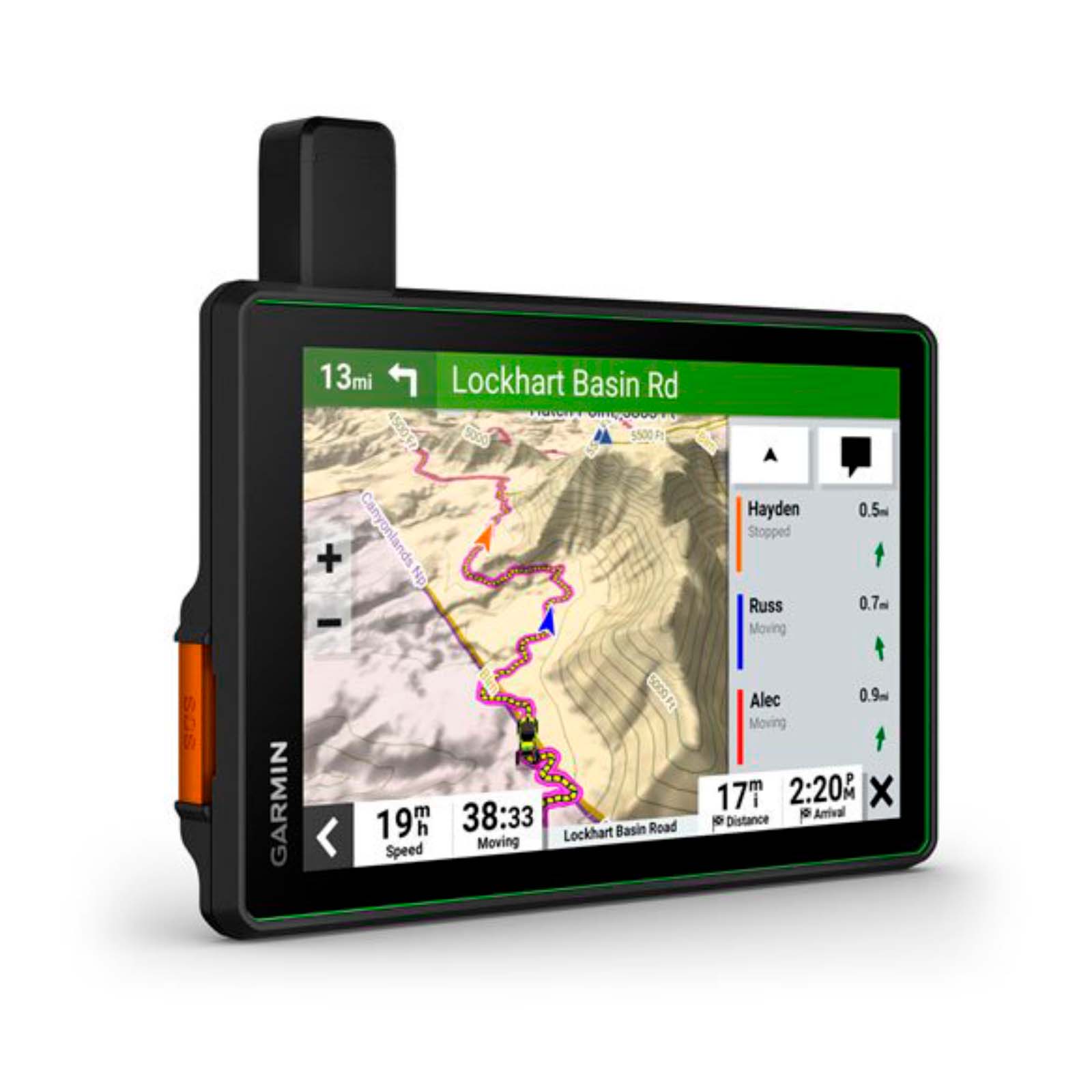 New GARMIN Garmin Tread - SXS Edition 8in With Group Ride Tracker #GA0100250720