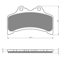 New GOLDFREN BRAKE PADS GF204 - S3 GF204S3